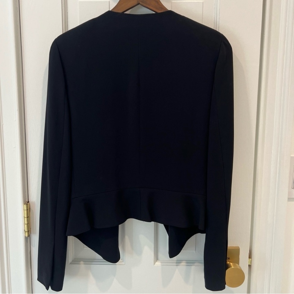 Rebecca Taylor Women's Cropped Black Devon Jacket Blazer Size 6 NWT - Picture 7 of 8